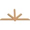 Ekena Millwork Kennewick Timber Gable Bracket, Western Red Cedar, 60"W x 32"H x 1 1/2"D x 3 1/2"F, 13/12 Pitch GBW060X32X0204KEN00SWR - alternate 5